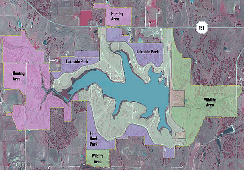 Hords Creek Reservoir Regional Map